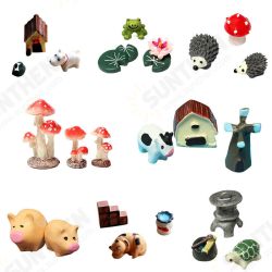Miniatures Garden Decor Micro Landscape Ornaments Animals Furnitures Bonsai Decorations Miniatures Garden Decor Micro Landscape Ornaments Animals Furnitures Bonsai Decorations