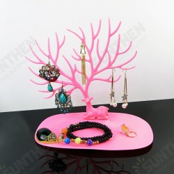 Plastic Creative Cosmetic Organizer Ring Lipstick Rack Makeup Organizer Antler Shaped Jewelry Box Necklace Display Organizer Plastic Creative Cosmetic Organizer Ring Lipstick Rack Makeup Organizer Antler Shaped Jewelry Box Necklace Display Organizer