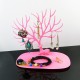 Plastic Creative Cosmetic Organizer Ring Lipstick Rack Makeup Organizer Antler Shaped Jewelry Box Necklace Display Organizer