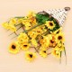 Silk Roses Hanging Baskets Artificial Flowers European Home Garden Decorative