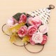 Silk Roses Hanging Baskets Artificial Flowers European Home Garden Decorative