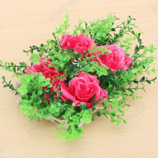 Simulation Stars Flowers Artificial Plastic Lawn Weddings Home Cafe Garden Restaurant Decor