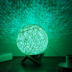 USB Wooden Rattan Table Light Dimming Desk Bedroom Night LED Ball Home Decorations USB Wooden Rattan Table Light Dimming Desk Bedroom Night LED Ball Home Decorations