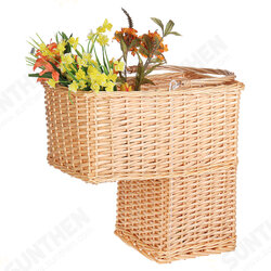 Willow Woven Basket Box Seagrass Storage Hamper Laundry Holder Home Organizer Willow Woven Basket Box Seagrass Storage Hamper Laundry Holder Home Organizer