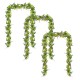 Wisteria Garland Artificial Flowers Bunch Wedding Home Hanging Ivy Decorations 2m