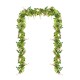 Wisteria Garland Artificial Flowers Bunch Wedding Home Hanging Ivy Decorations 2m