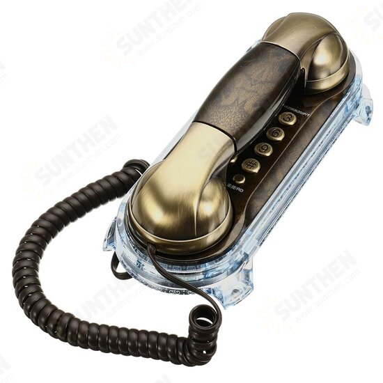 Wall Mounted Telephone Corded Phone Landline Antique Retro Telephones For Home Office Hotel