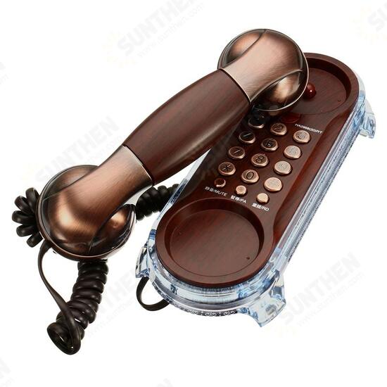 Wall Mounted Telephone Corded Phone Landline Antique Retro Telephones For Home Office Hotel