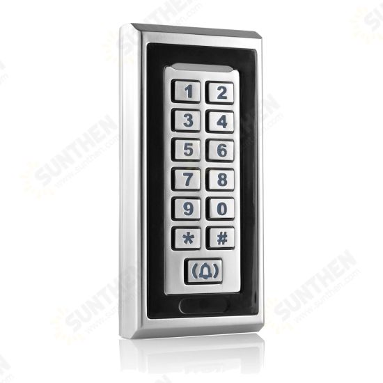 ZK-FP870E Metal Touch Access Controller ID Card Password Access Control System Attendance Machine