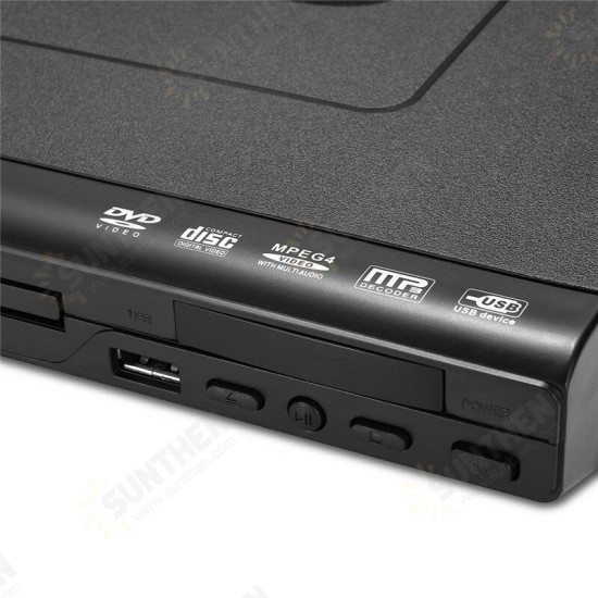 1080P HD 15W External LCD DVD Drive DVD Player 110V-240V HDMI CD SVCD VCD MP3 MP4 USB3.0 Multi-Region Multi-System with Remote Controller