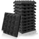 12PCS 25*25*5cm Sound-absorbing Cotton Foam Soundproof Cotton Shed Wall Muffler Sponge