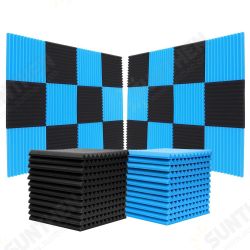 12pcs 30x30x2.5cm Acoustic Foam Soundproof Studio Foam Soundproofing Panels Cinema Muffler Sponge Absorption Treatment Panel for Walls Sound Absorbing 12pcs 30x30x2.5cm Acoustic Foam Soundproof Studio Foam Soundproofing Panels Cinema Muffler Sponge Absorption Treatment Panel for Walls Sound Absorbing