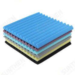 16 Pcs Soundproofing Wedges Acoustic Panels Tiles Insulation Closed Cell Foams 16 Pcs Soundproofing Wedges Acoustic Panels Tiles Insulation Closed Cell Foams