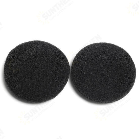 2 Pads Replacement Headphone 50mm Headset Earphone Foam Earpads Cover