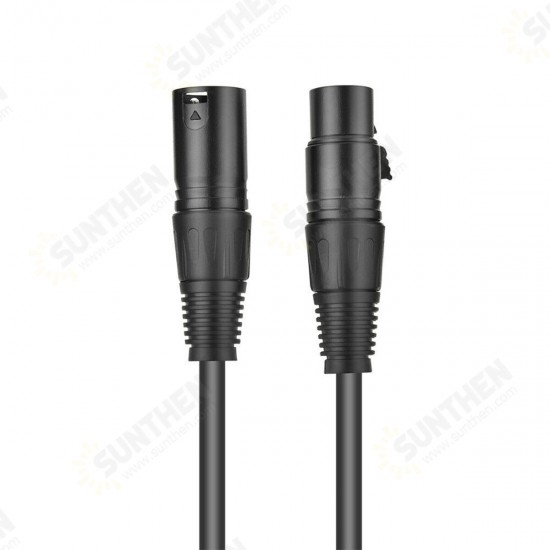 2/6/8m 3 Pin XLR Male to Female Microphone Extension Cable Audio Cord Wire Line for Microphone