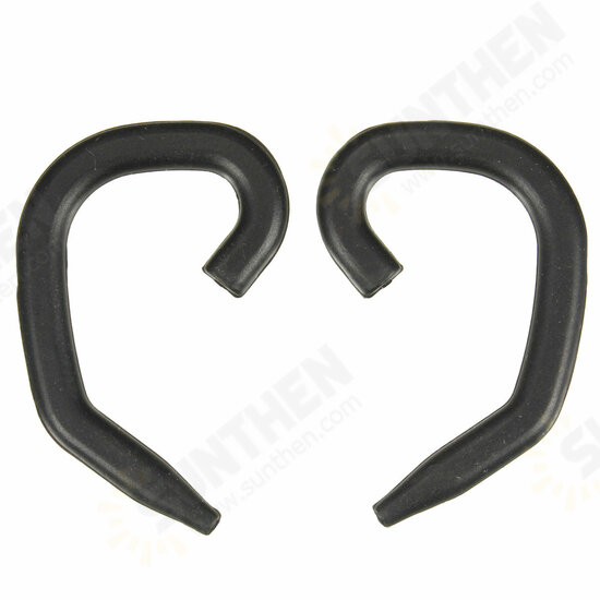 2pcs Earhooks for Headphones Earring Hooks for Wired Earbuds Headset