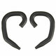 2pcs Earhooks for Headphones Earring Hooks for Wired Earbuds Headset