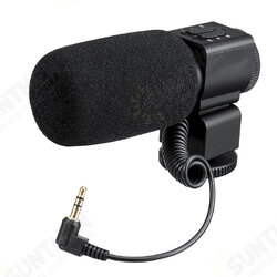 3.5mm External Stereo Microphone MIC for Canon DSLR Camera DV Camcorder 3.5mm External Stereo Microphone MIC for Canon DSLR Camera DV Camcorder
