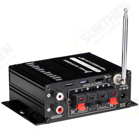 400W HiFi Digital Amplifier bluetooth 5.0 Amplifier FM Radio U Disk TF Card Mini Power Amplifier