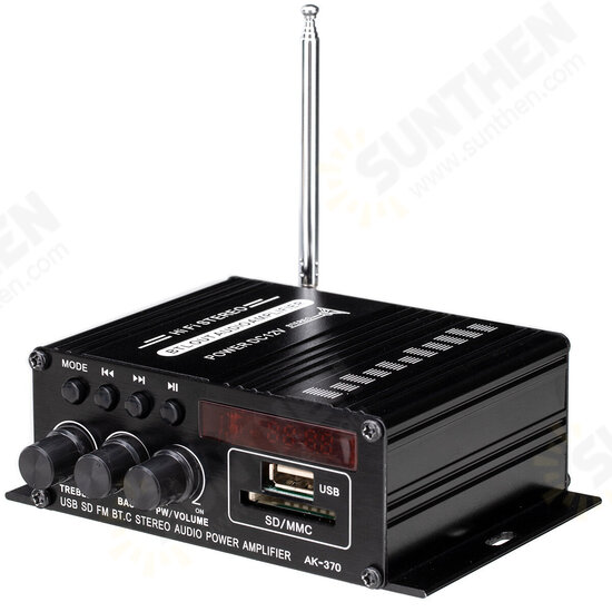 400W HiFi Digital Amplifier bluetooth 5.0 Amplifier FM Radio U Disk TF Card Mini Power Amplifier 400W HiFi Digital Amplifier bluetooth 5.0 Amplifier FM Radio U Disk TF Card Mini Power Amplifier