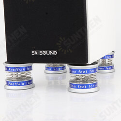 4Pcs PREFFAIR SP4540S/B Aluminum Alloy Shockproof Spring Pad Shock Absorber Isolation Stand for Amplifier Speaker Turntable Player Audio CD 4Pcs PREFFAIR SP4540S/B Aluminum Alloy Shockproof Spring Pad Shock Absorber Isolation Stand for Amplifier Speaker Turntable Player Audio CD