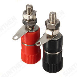 4Pcs Speaker Terminal Binding Post Banana Plug Socket Connector 4Pcs Speaker Terminal Binding Post Banana Plug Socket Connector
