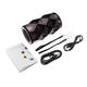 5W Wireless Crystal Vibe Smart LED bluetooth USB SD Mic Portable Stereo Speaker