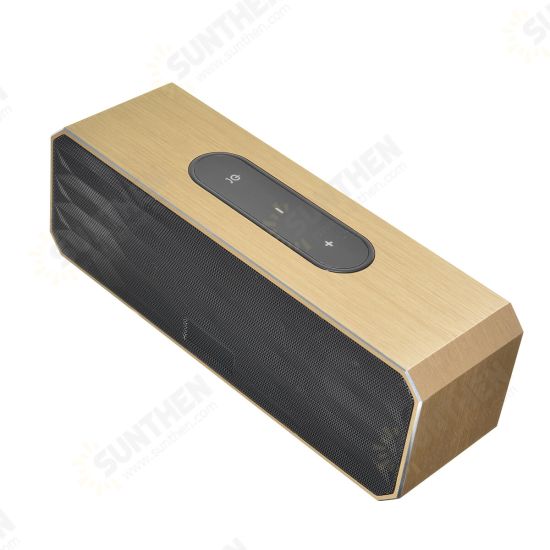 5W x 2 Portable Aluminum bluetooth Speaker HIFI Stereo Sound Long Endurance 2000mAh Outdoor Speaker