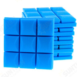 6Pcs 27x27x4 Acoustic Panels Tiles Studio Soundproofing Isolation Wedge Sponge Foam 6Pcs 27x27x4 Acoustic Panels Tiles Studio Soundproofing Isolation Wedge Sponge Foam