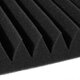 6Pcs Triangular Sound Insulation Cotton KTV Muffler Sponge Sound Insulation Foam Pad Wall Sound Absorption