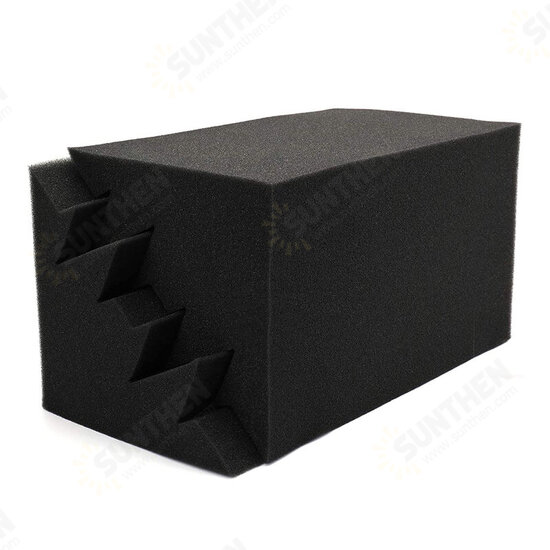 8Pcs Soundproof Foam Panels Noise Reduction Flame Retardant Acoustic Panels Tiles 12*12*24CM for Studio & KTV Sound Insulation