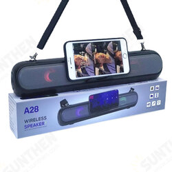 A28 Wireless Speaker bluetooth Portable Wireless 1200mAh Support TF Card Outdoor Speaker with Phone Holder A28 Wireless Speaker bluetooth Portable Wireless 1200mAh Support TF Card Outdoor Speaker with Phone Holder