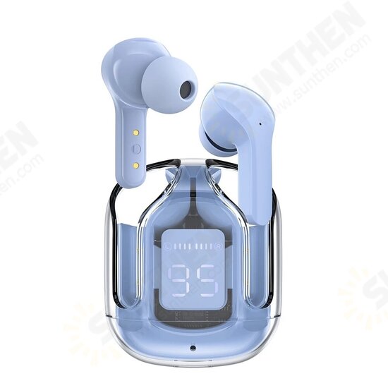 T6 TWS Earphone Wireless bluetooth Earbuds LED Display AAC ENC HD Calls Low Latency Game Headphone with Mic cover T6 TWS Earphone Wireless bluetooth Earbuds LED Display AAC ENC HD Calls Low Latency Game Headphone with Mic cover