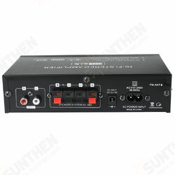 AK35 110-240V 2x30W Mini 2.0 Channel Digital Amplifier bluetooth 5.0 Receiver USB Music Player Stereo Home Car Marine Audio Amp AK35 110-240V 2x30W Mini 2.0 Channel Digital Amplifier bluetooth 5.0 Receiver USB Music Player Stereo Home Car Marine Audio Amp