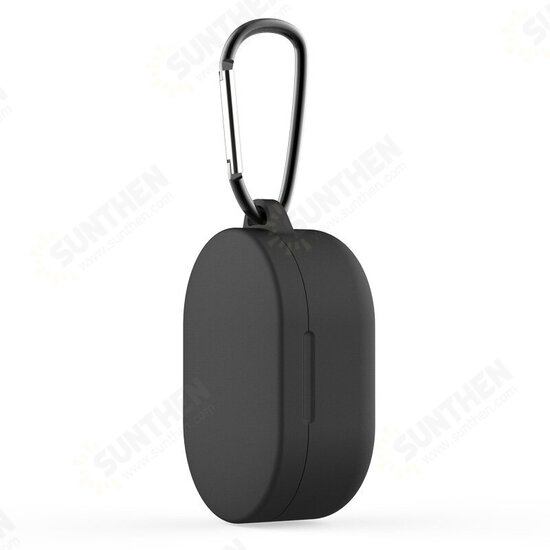Airdots Earphone Case Soft Silicone Earbuds Cover Storage Protective Case with Hook