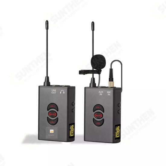 TF-105 Professional UHF Wireless Frquency Lavalier Microphone for Audio Vlog Recording Intervierw Teaching TF-105 Professional UHF Wireless Frquency Lavalier Microphone for Audio Vlog Recording Intervierw Teaching