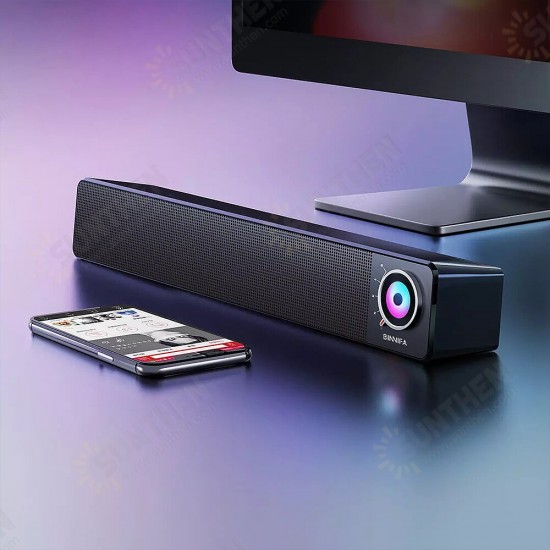 Play 1D 6W bluetooth 5.0 Speaker Dual Connection Speaker Quad Drivers Dual Diaphragm Deep Bass RGB Light DSP Chip Outdoors Portable Speaker Play 1D 6W bluetooth 5.0 Speaker Dual Connection Speaker Quad Drivers Dual Diaphragm Deep Bass RGB Light DSP Chip Outdoors Portable Speaker