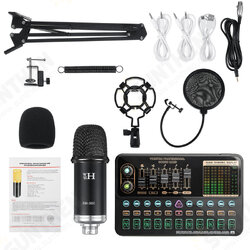 BM-900 Live Sound Card Condenser Microphone Set Recording Mount Boom Stand Mic Kit for Live Broadcast BM-900 Live Sound Card Condenser Microphone Set Recording Mount Boom Stand Mic Kit for Live Broadcast