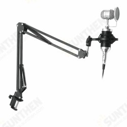 BM800 Live Sound Card Condenser Microphone Set Recording Mount Boom Stand Mic Kit for Live Broadcast BM800 Live Sound Card Condenser Microphone Set Recording Mount Boom Stand Mic Kit for Live Broadcast