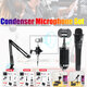 BM800 Live Sound Card Condenser Microphone Set Recording Mount Boom Stand Mic Kit for Live Broadcast BM800 Live Sound Card Condenser Microphone Set Recording Mount Boom Stand Mic Kit for Live Broadcast