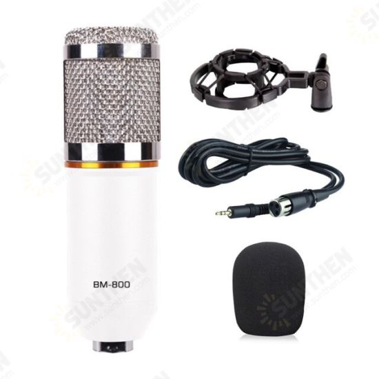 BM800 Professional Condenser Microphone Studio Broadcasting Singing Microphone Audio Recording Mic