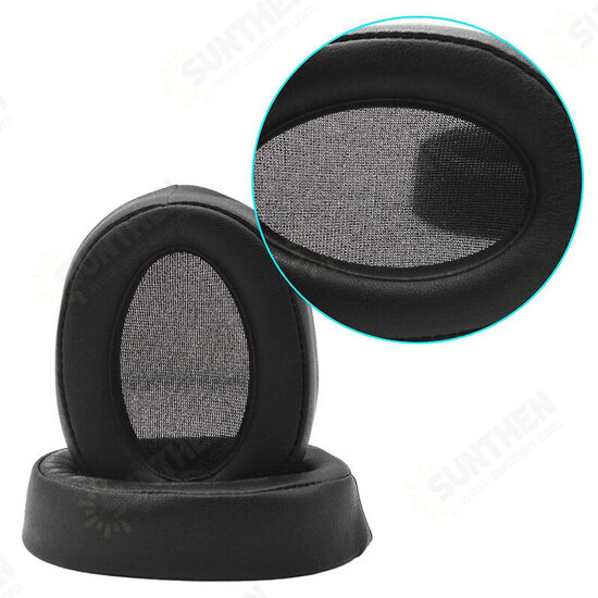 1 Pair Replacement Soft Sponge Foam Earmuff Earpad Cushions Earbud Tip for Sony MDR-100ABN WI-H900N Headphone