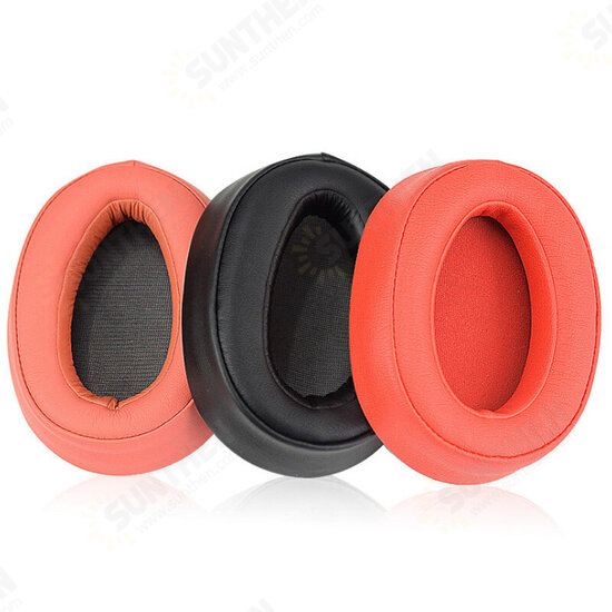 1 Pair Replacement Soft Sponge Foam Earmuff Earpad Cushions Earbud Tip for Sony MDR-100ABN WI-H900N Headphone