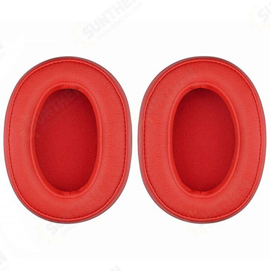 1 Pair Replacement Soft Sponge Foam Earmuff Earpad Cushions Earbud Tip for Sony MDR-100ABN WI-H900N Headphone