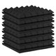 12x12x2in 6 pcs Sound-absorbing Cotton Foam Soundproof Cotton Shed Wall Muffler Sponge