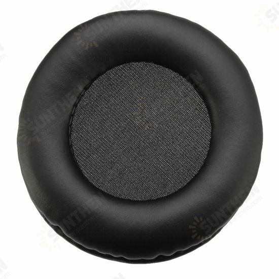 1PC Ear Pads Headphone Earpads PU Leather Sponge Foam Replacement Headset Ear Pad Compatible with R+ R-Plus