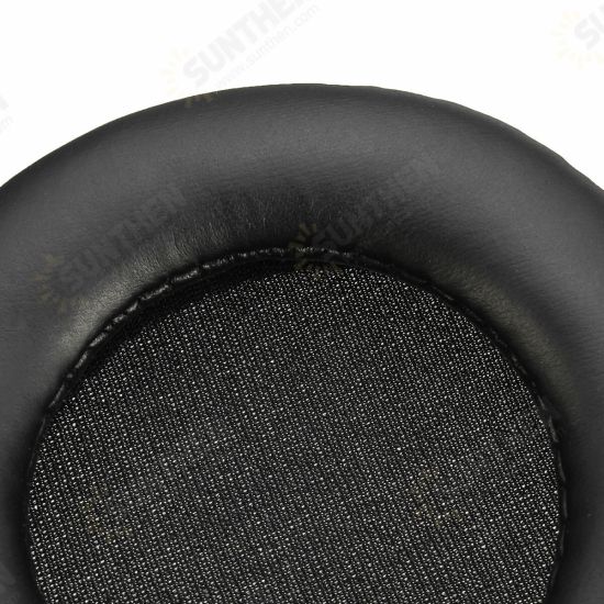 1PC Ear Pads Headphone Earpads PU Leather Sponge Foam Replacement Headset Ear Pad Compatible with R+ R-Plus