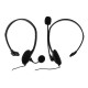 3.5mm Earphone One Ear Gamer Headset Wired Earphone Headphones Gaming Headset with Microphone for PS4 Game PC