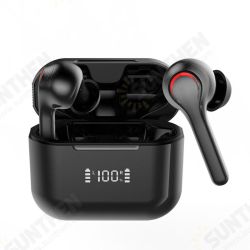 A6 TWS Earphone 5.0 bluetooth True Wireless Digital Display Earbuds Noise Canceling Sports WaterProof Headphone with Mic Charging Box A6 TWS Earphone 5.0 bluetooth True Wireless Digital Display Earbuds Noise Canceling Sports WaterProof Headphone with Mic Charging Box