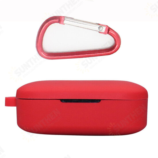 Applicable QCY T5 bluetooth Earphone Storage Case Box Silicone Anti-Fall Anti-Lost Cover Case